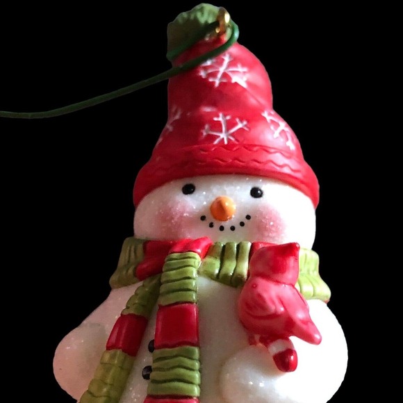 Hallmark Ornament A Happy Little Snowman 2005 Holiday Christmas Keepsake - Picture 7 of 9